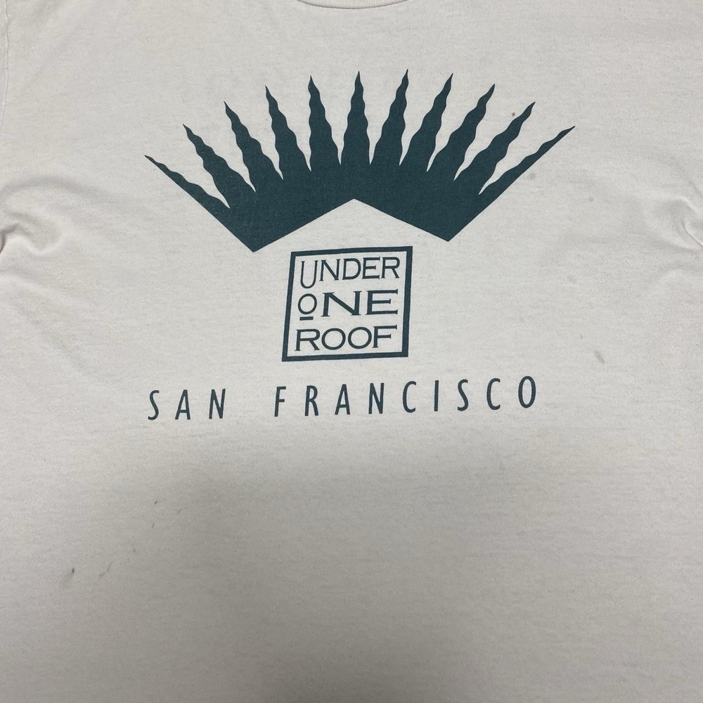 Vintage under one roof San Francisco AIDS community graphic T-shirt